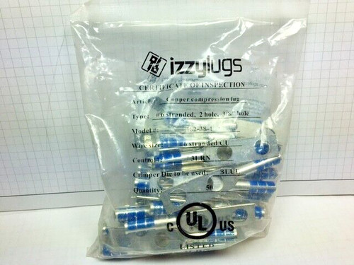 Izzy i62 awg lug 2 - i62-38-1,,