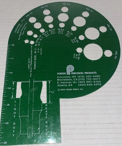 Porter precision products - porter,