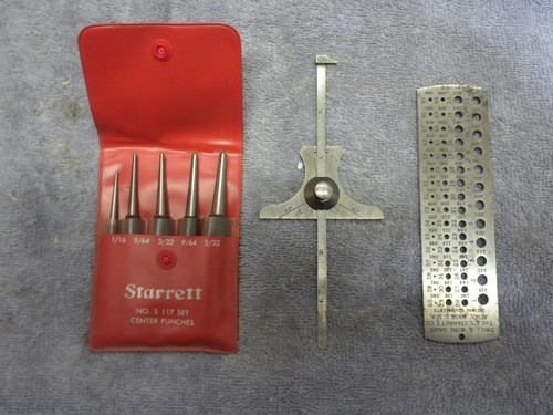 Vintage starrett 186 trapano - vintage,